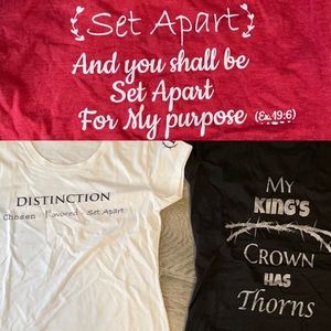 Large WMNs Fit Christian Tee Bundle!